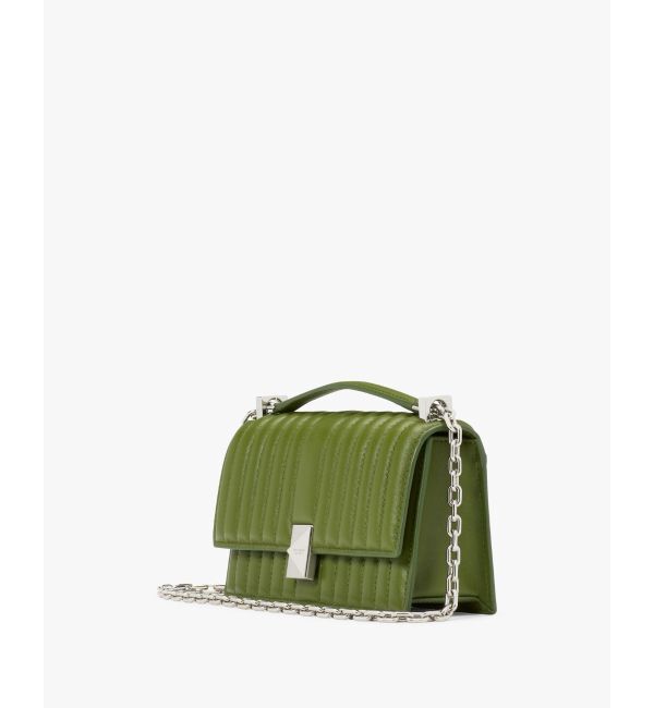 kate spade new york「デコ キルテッド ミニ フラップ チェーン クロスボディ」|ショルダー・メッセンジャー|