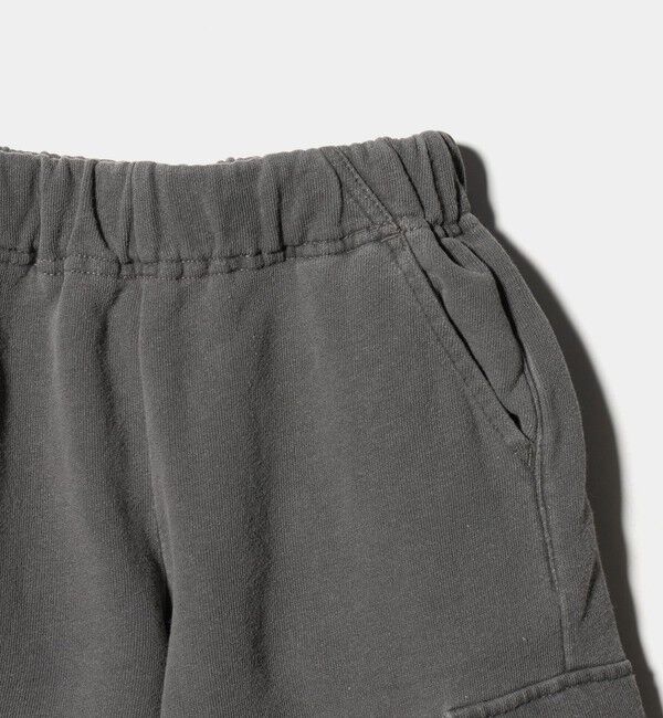 UNITED ARROWS green label relaxing「裏毛 ワイドカーゴパンツ（MDグレー）/ キッズ  100cm-160cm」|チノ|