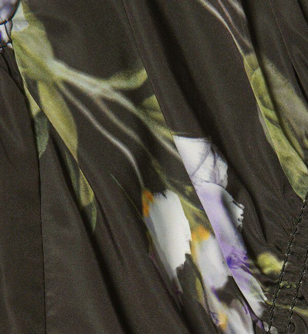 EMMEL REFINES「＜EMMEL REFINES＞EM フラワープリント シャーリング スカート」|スカート|