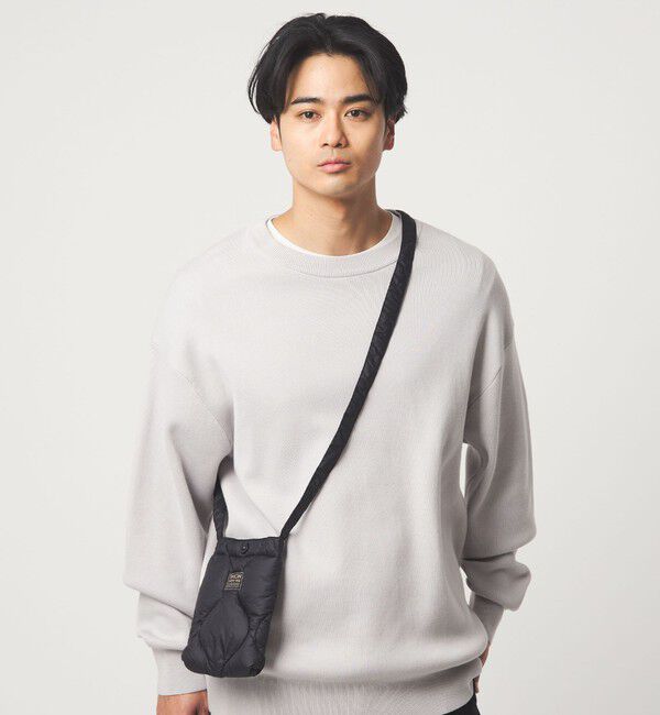 UNITED ARROWS green label relaxing「＜TAION＞ミリタリー ボディ ショルダーバッグ」|ショルダー・メッセンジャー|BLACK