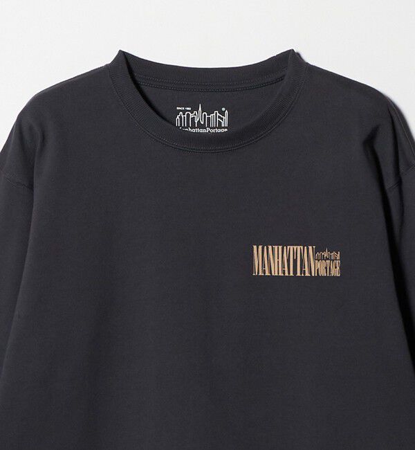 UNITED ARROWS green label relaxing「【別注】＜Manhattan Portage＞プリント 長袖 Tシャツ」|Tシャツ・カットソー|
