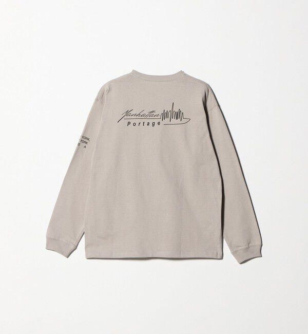 UNITED ARROWS green label relaxing「【別注】＜Manhattan Portage＞プリント 長袖 Tシャツ」|Tシャツ・カットソー|