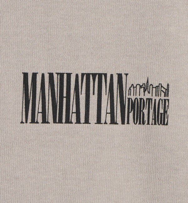 UNITED ARROWS green label relaxing「【別注】＜Manhattan Portage＞プリント 長袖 Tシャツ」|Tシャツ・カットソー|