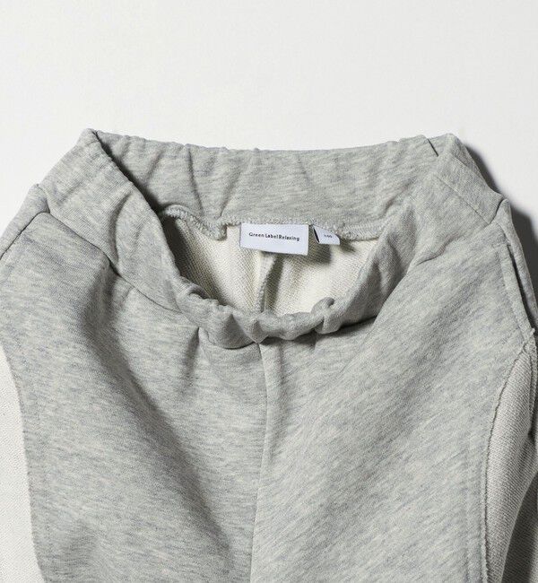 UNITED ARROWS green label relaxing「裏毛 切り替え ワイドパンツ / キッズ  100cm-160cm」|チノ|