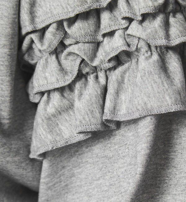 UNITED ARROWS green label relaxing「【WEB限定】＜at ease＞袖フリル プルオーバー カットソー」|Tシャツ・カットソー|