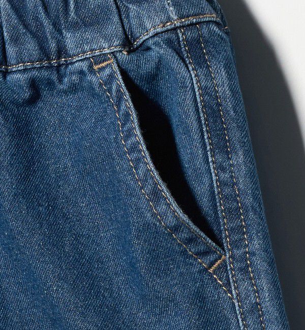 UNITED ARROWS green label relaxing「デニム クロップド ペインター パンツ / キッズ  100cm-160cm」|チノ|