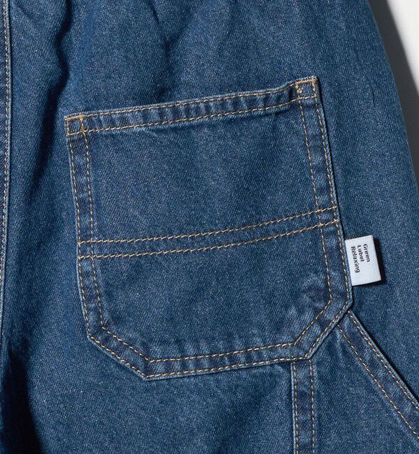 UNITED ARROWS green label relaxing「デニム クロップド ペインター パンツ / キッズ  100cm-160cm」|チノ|