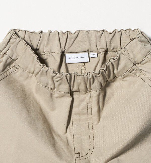 UNITED ARROWS green label relaxing「ツイル クロップド ペインター パンツ / キッズ  100cm-160cm」|チノ|