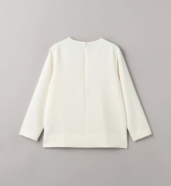 BEAUTY&YOUTH UNITED ARROWS「ダブルクロス クルーネック ブラウス」|シャツ・ブラウス|