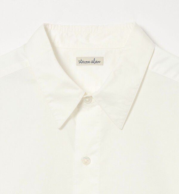 STEVEN ALAN「＜Steven Alan＞ 80 コンパクトヤーン ツイル レギュラーカラー シャツ NARROW」|シャツ・ブラウス|