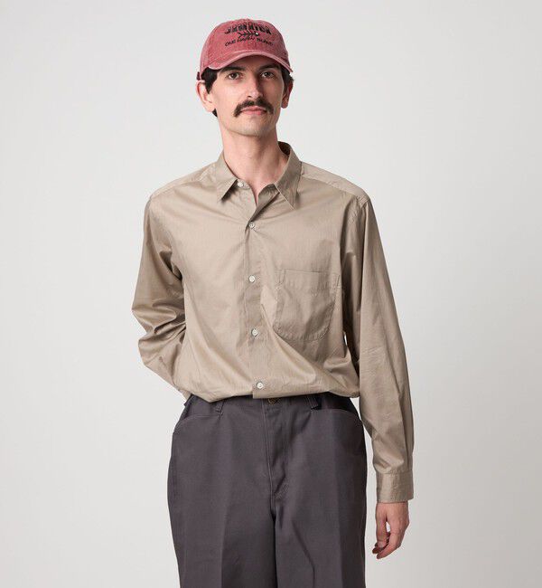 STEVEN ALAN「＜Steven Alan＞ 80 コンパクトヤーン ツイル レギュラーカラー シャツ NARROW」|シャツ・ブラウス|MOCA