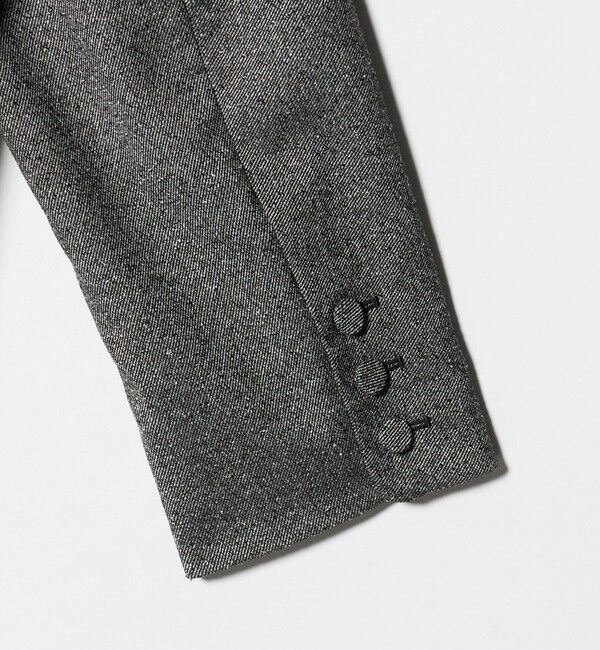 BEAUTY&YOUTH UNITED ARROWS「ツイードライク ノーカラージャケット」|ノーカラージャケット|