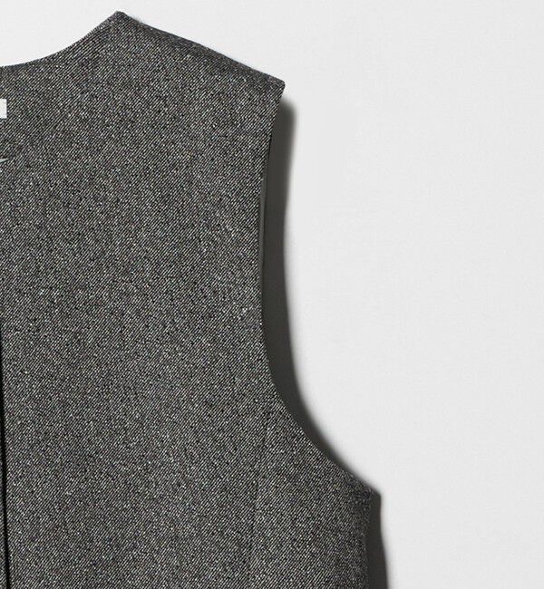 BEAUTY&YOUTH UNITED ARROWS「ツイードライク バックペプラム ベスト」|ベスト・ジレ|