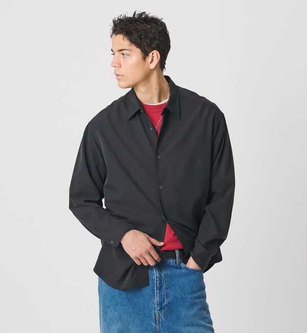 BEAUTY&YOUTH UNITED ARROWS「フィブリル ツイル レギュラーシャツ GRANDE型?」|シャツ・ブラウス|