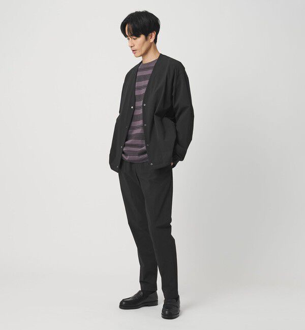 BEAUTY&YOUTH UNITED ARROWS「360&deg;MASTER 1プリーツ テーパード イージーパンツ NO.5 セットアップ対応 撥水 ストレッチ ウォッシャブル」|チノ|