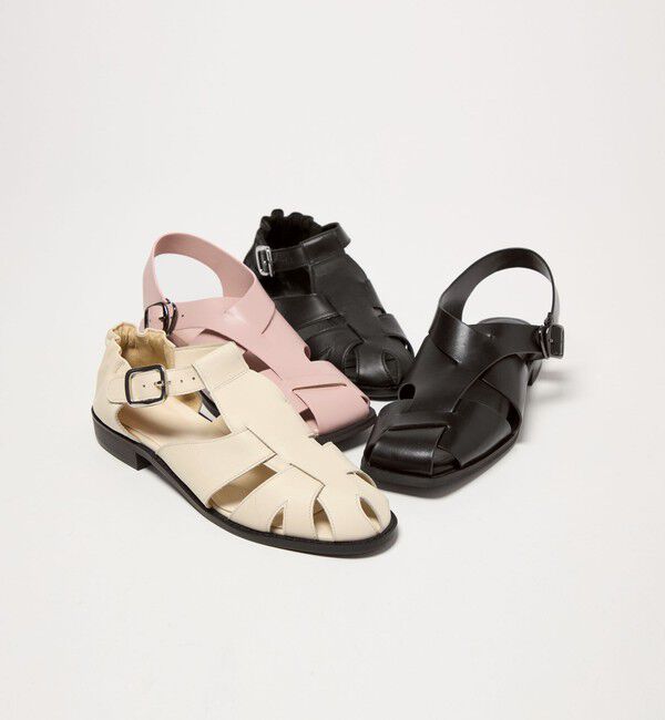 BEAUTY&YOUTH UNITED ARROWS「ギャザー グルカサンダル」|サンダル|