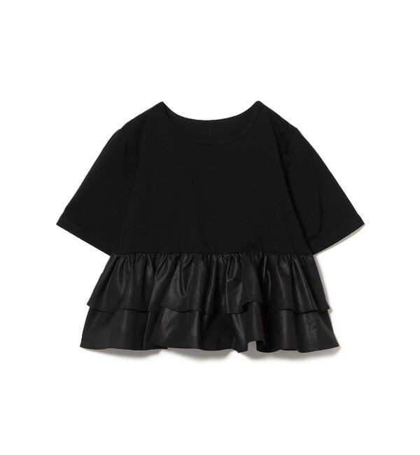 Ray BEAMS 「ティアード キリカエ クルーネック Tシャツ」|Tシャツ・カットソー|