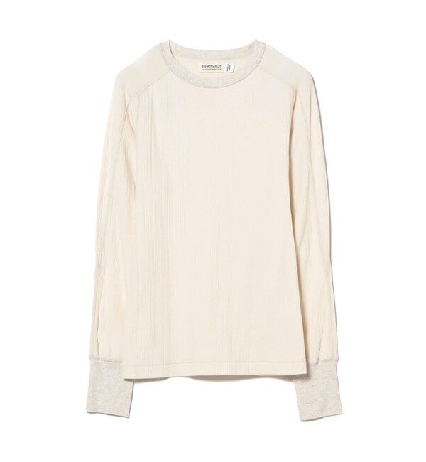 BEAMSBOY「ランダム リブ ロングスリーブ」|Tシャツ・カットソー|