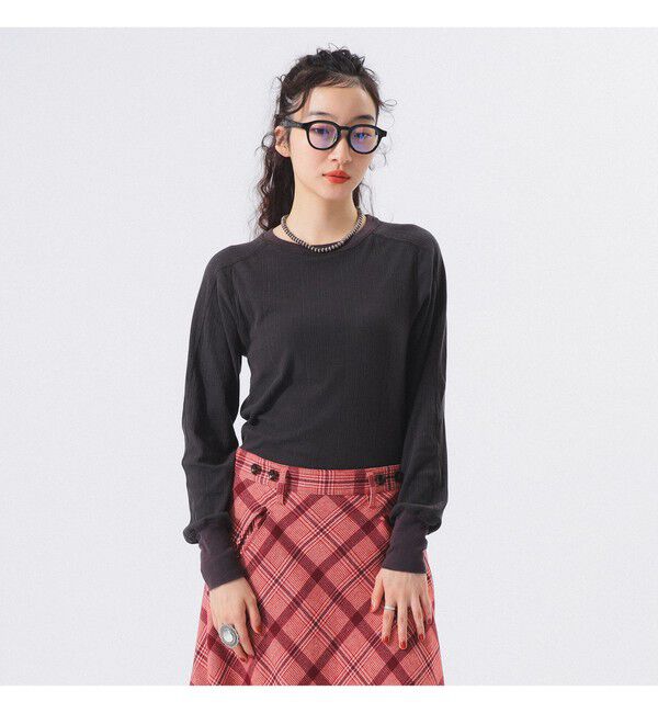 BEAMSBOY「ランダム リブ ロングスリーブ」|Tシャツ・カットソー|