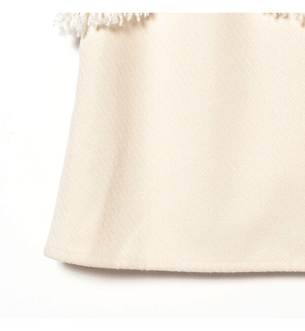 Ray BEAMS 「GHOSPELL / Soliha Fringe Skirt」|スカート|