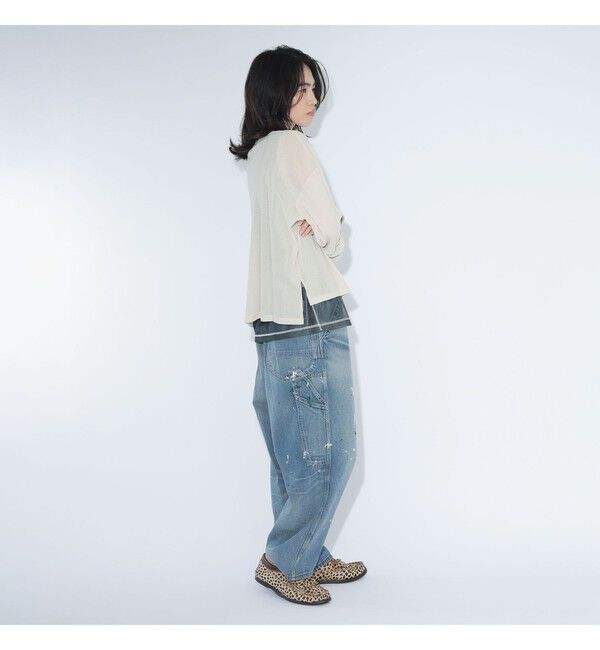 BEAMSBOY「maturely / チュール リバーシブル カフ ロングスリーブ」|Tシャツ・カットソー|