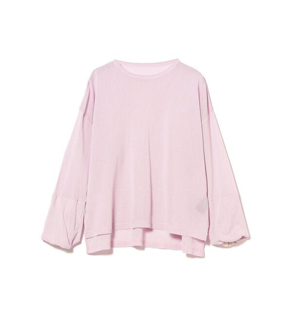 BEAMSBOY「maturely / チュール リバーシブル カフ ロングスリーブ」|Tシャツ・カットソー|