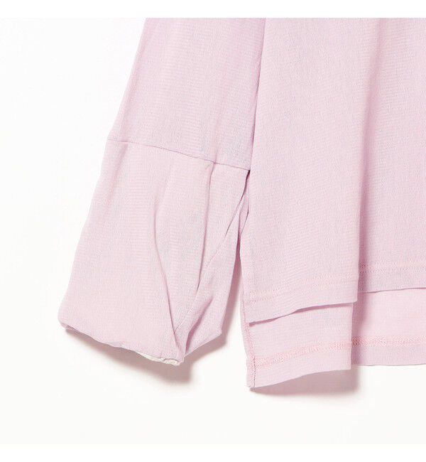 BEAMSBOY「maturely / チュール リバーシブル カフ ロングスリーブ」|Tシャツ・カットソー|