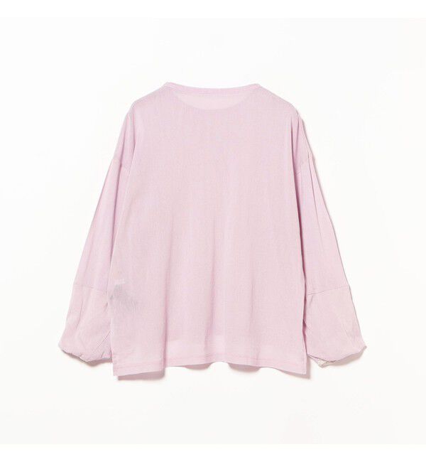 BEAMSBOY「maturely / チュール リバーシブル カフ ロングスリーブ」|Tシャツ・カットソー|