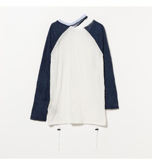 BEAMSBOY「ワッシャー ラグラン アレンジ ロングスリーブ」|Tシャツ・カットソー|