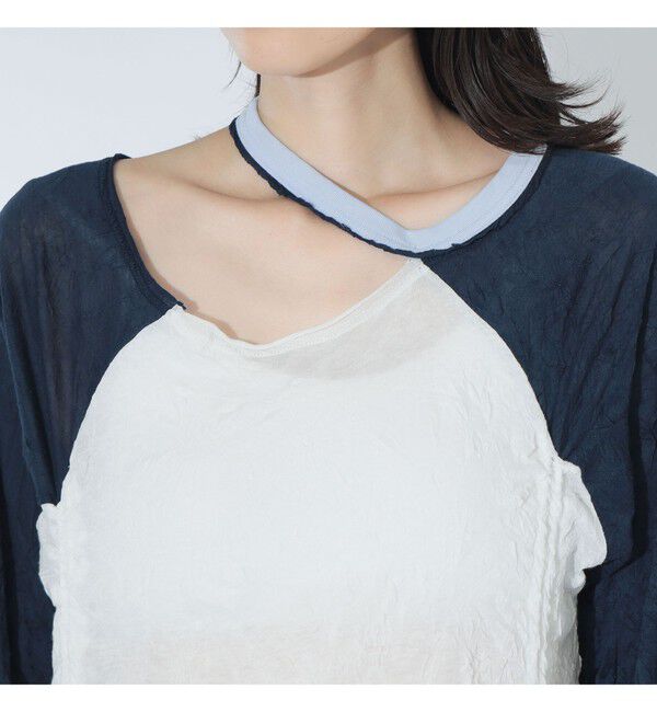 BEAMSBOY「ワッシャー ラグラン アレンジ ロングスリーブ」|Tシャツ・カットソー|