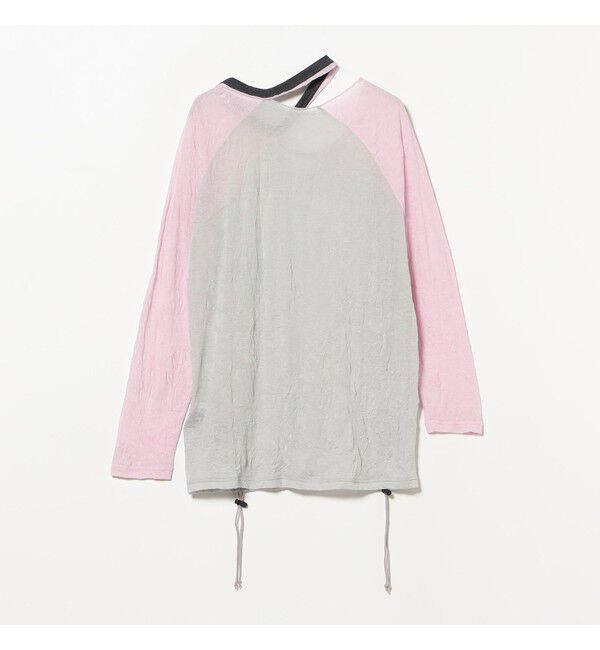 BEAMSBOY「ワッシャー ラグラン アレンジ ロングスリーブ」|Tシャツ・カットソー|