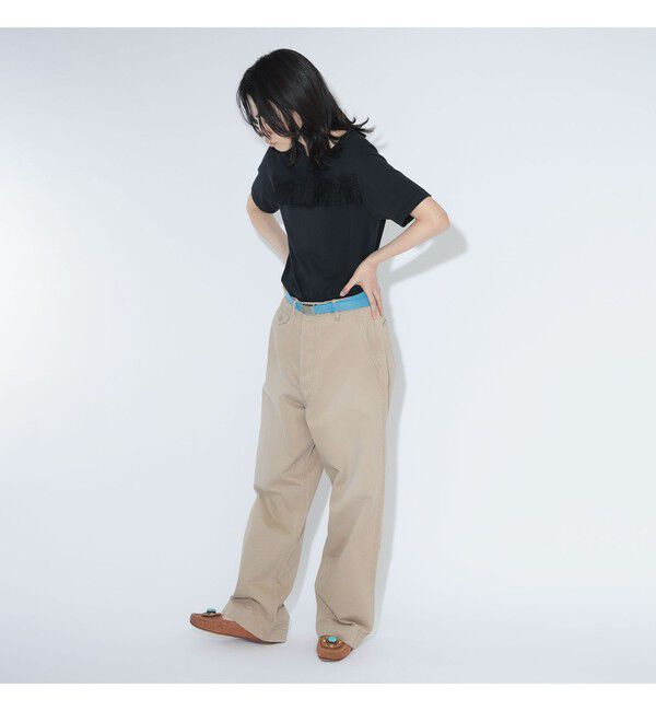 BEAMSBOY「【別注】HEAR MY NAME &times; maturely / ニュアンス チノ」|チノ|