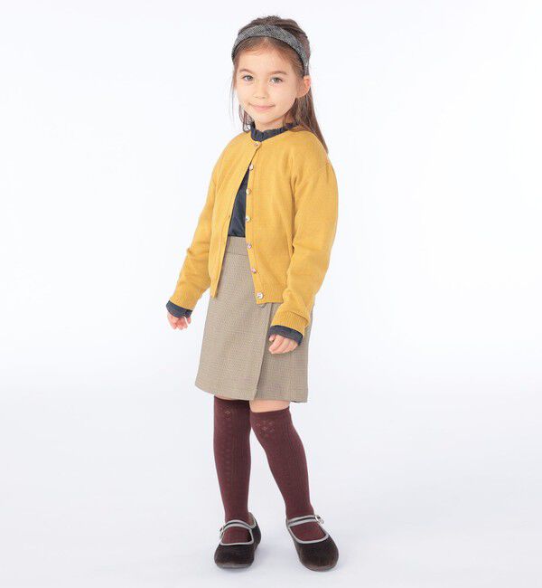SHIPS KIDS「SHIPS KIDS:100～130cm / ラップ キュロット」|キュロット|