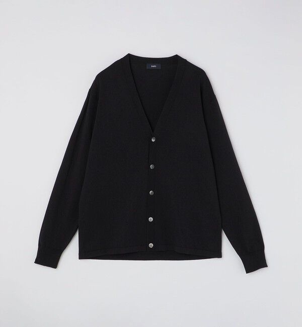 SHIPS「SHIPS: 〈手洗い可能〉14ゲージ TEXBRID(R) リネン カーディガン」|カーディガン|