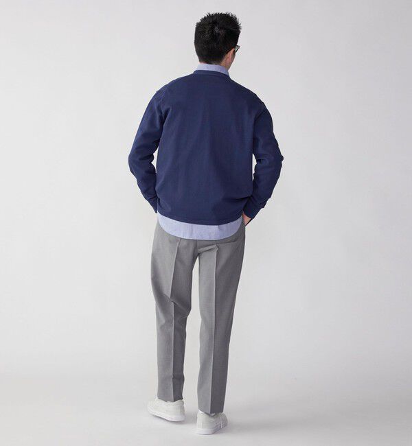 SHIPS「SHIPS: 〈手洗い可能〉14ゲージ TEXBRID(R) リネン カーディガン」|カーディガン|