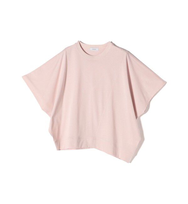 SHIPS for women「assiette:〈手洗い可能〉プレミアム 天竺 ワイド」|Tシャツ・カットソー|ピンク系