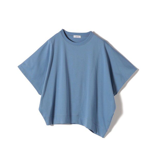 SHIPS for women「assiette:〈手洗い可能〉プレミアム 天竺 ワイド」|Tシャツ・カットソー|ブルー
