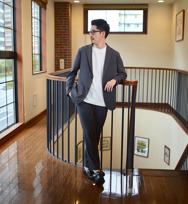 SHIPS「SHIPS: カノコ コンフォート ネック Tシャツ」|Tシャツ・カットソー|