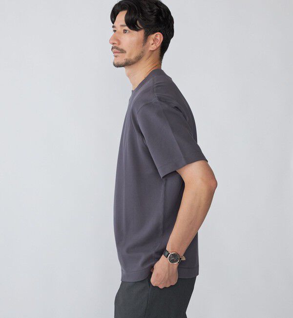 SHIPS「SHIPS: カノコ コンフォート ネック Tシャツ」|Tシャツ・カットソー|