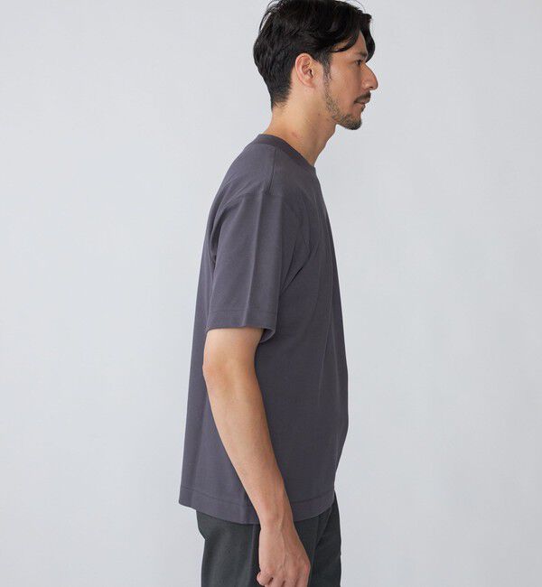 SHIPS「SHIPS: カノコ コンフォート ネック Tシャツ」|Tシャツ・カットソー|