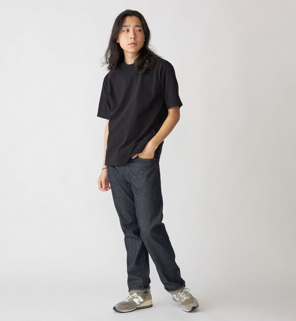 SHIPS「SHIPS: カノコ コンフォート ネック Tシャツ」|Tシャツ・カットソー|