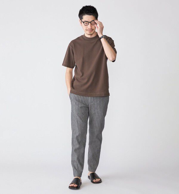 SHIPS「SHIPS: カノコ コンフォート ネック Tシャツ」|Tシャツ・カットソー|