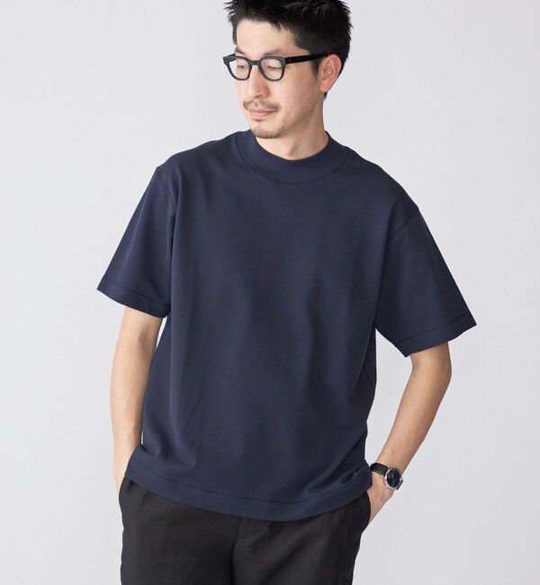 SHIPS「SHIPS: カノコ コンフォート ネック Tシャツ」|Tシャツ・カットソー|