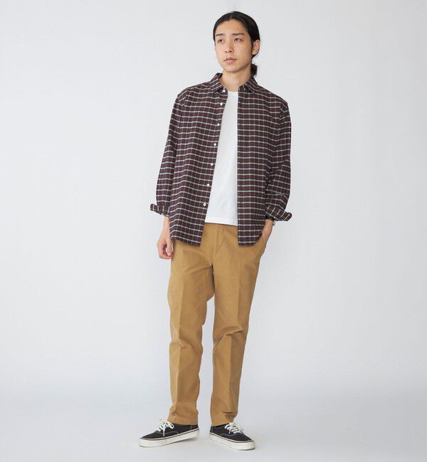 SHIPS「SHIPS: レギュラーカラー オンブレ チェック ネルシャツ」|シャツ・ブラウス|