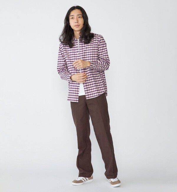 SHIPS「SHIPS: レギュラーカラー オンブレ チェック ネルシャツ」|シャツ・ブラウス|