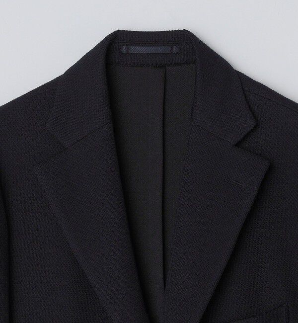 SHIPS「SHIPS: ハニカム ジャージー ジャケット」|テーラードジャケット|