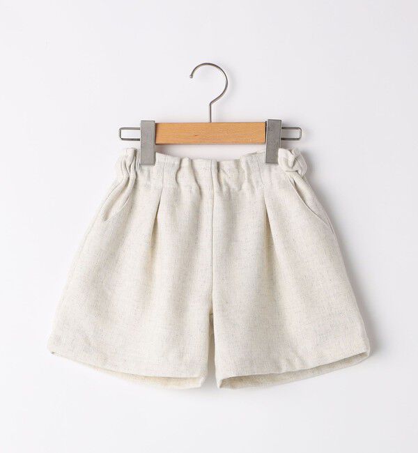 SHIPS KIDS「SHIPS KIDS:100～130cm / ツイード タック キュロット」|キュロット|