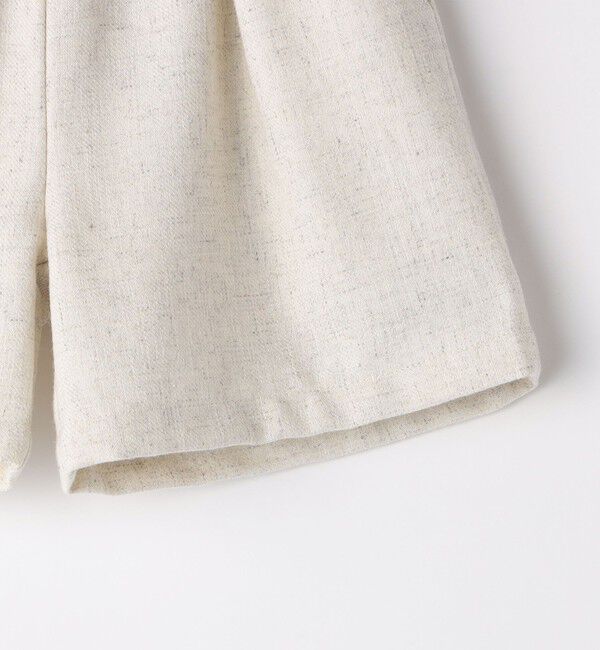 SHIPS KIDS「SHIPS KIDS:100～130cm / ツイード タック キュロット」|キュロット|