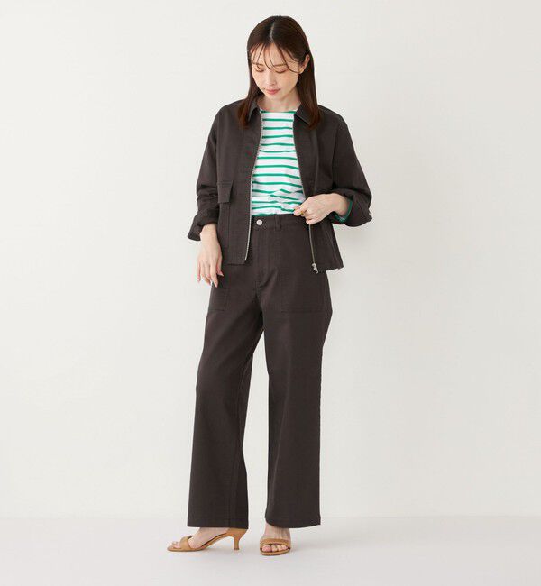 SHIPS Colors 「SHIPS Colors:〈洗濯機可能〉カラーデニム ベイカーパンツ」|デニム|