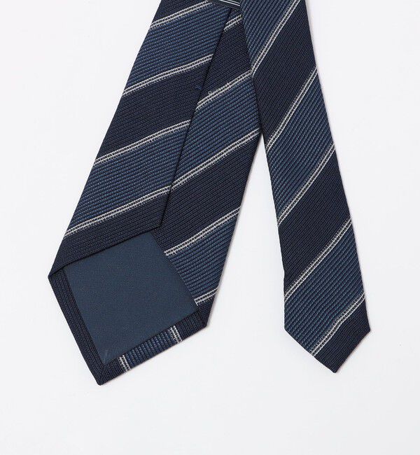 SHIPS「SHIPS: フォサッティ ジャカード ストライプ ネクタイ」|ネクタイ・蝶ネクタイ|